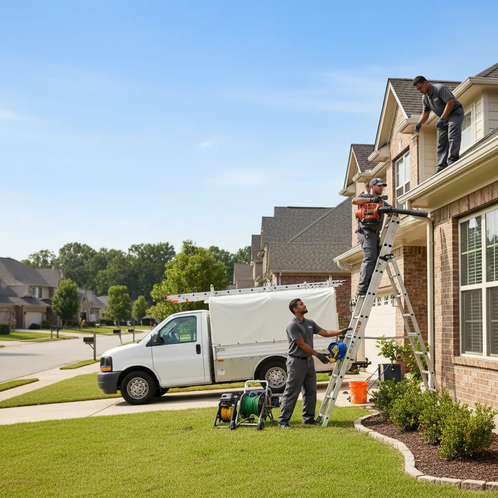 Home Gutter Service in New Waverly, TX near me